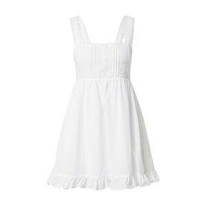 Cotton On Letní šaty 'FLORA FRILLY PINNY'  bílá