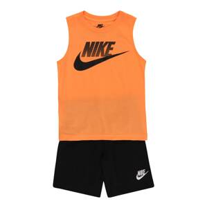 Nike Sportswear Sada  černá / tmavě oranžová / bílá / šedá