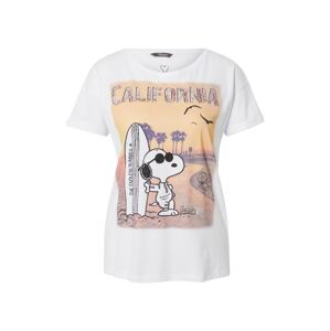 PRINCESS GOES HOLLYWOOD Tričko 'Snoopy California' mix barev / bílá