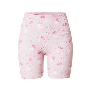 Onzie Sportovní kalhoty  růžová / pudrová / bílá / světle zelená / pink