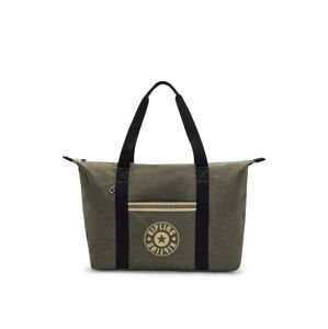 KIPLING Nákupní taška 'Art'  olivová / světle žlutá / krémová / černá