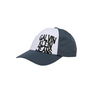 Calvin Klein Jeans Klobouk  kouřově modrá / černá / bílá