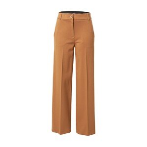 Esprit Collection Kalhoty s puky  světle hnědá