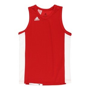 ADIDAS PERFORMANCE Funkční tričko 'N3XT Prime Game' červená / bílá