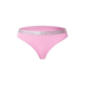 Calvin Klein Underwear Tanga  stříbrná / pink