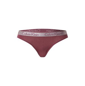 Calvin Klein Underwear Tanga  bobule / stříbrná