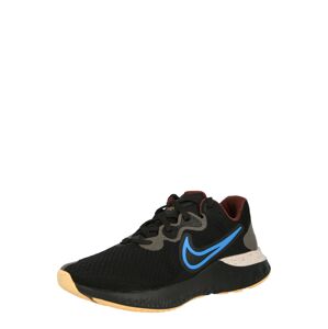 NIKE Běžecká obuv 'Renew Run 2'  černá / pastelově červená / pudrová / světlemodrá