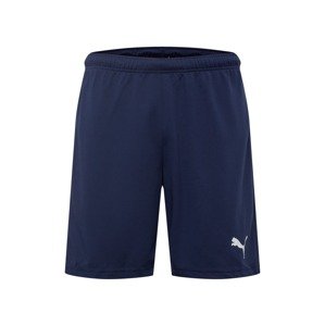PUMA Sportovní kalhoty  námořnická modř / bílá