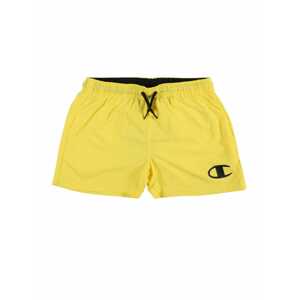Champion Authentic Athletic Apparel Plavecké šortky  žlutá / černá