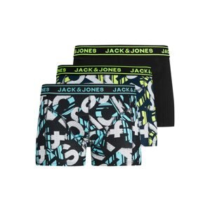 Jack & Jones Junior Spodní prádlo  námořnická modř / aqua modrá / svítivě žlutá / černá / bílá