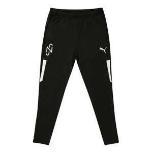 PUMA Sportovní kalhoty 'NEYMAR'  černá / bílá