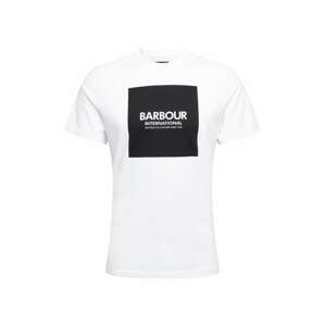 Barbour International Tričko  bílá / černá