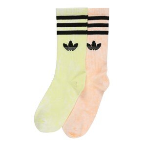 ADIDAS ORIGINALS Ponožky  broskvová / pastelově žlutá / černá