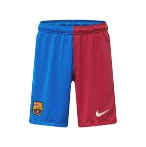 NIKE Sportovní kalhoty 'FC Barcelona 2021/22 Stadium Home/Away'  červená / nebeská modř