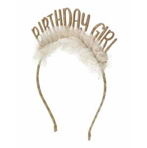 Cotton On Haarband 'Birthday'  zlatá