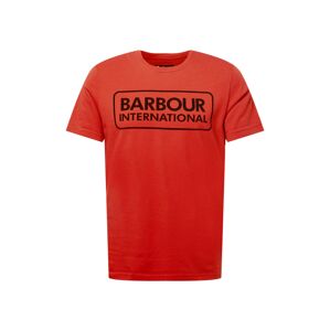 Barbour International Tričko  červená / černá