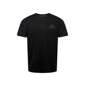 NIKE Funkční tričko 'Rise 365'  černá / bílá