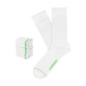 CHEERIO* Ponožky bílá