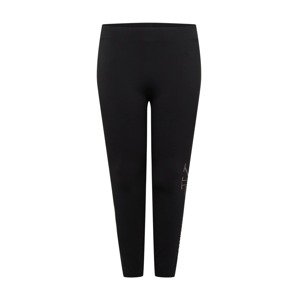 Calvin Klein Jeans Curve Legíny  černá / bílá / pastelově růžová
