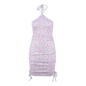 Missguided Petite Letní šaty  krémová / světlemodrá / růžová / světle růžová