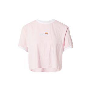 ELLESSE Tričko  bílá / růžová
