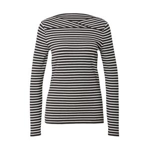 Esprit Collection Tričko  černá / bílá