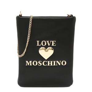 Love Moschino Smartphonehülle  černá / zlatá