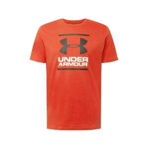 UNDER ARMOUR Funkční tričko 'Foundation'  červená / černá / bílá