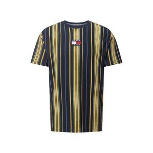 Tommy Jeans Tričko  námořnická modř / světlemodrá / žlutá / červená / bílá