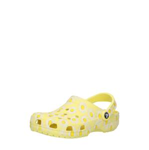 Crocs Pantofle 'Vacay Vibes'  limone / bílá