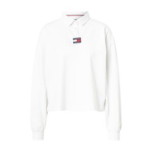 Tommy Jeans Tričko  bílá / ohnivá červená / námořnická modř