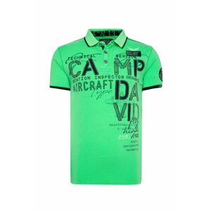 CAMP DAVID Tričko  zelená