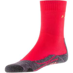 FALKE Sportovní ponožky 'Cool'  šedý melír / magenta / černá