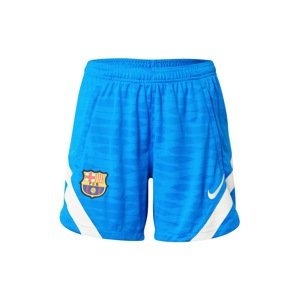 NIKE Sportovní kalhoty 'FC Barcelona' modrá / bílá