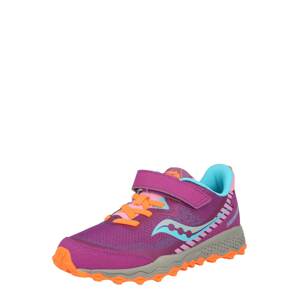 saucony Sportovní boty 'PEREGRINE 11 SHIELD A/C'  pink / aqua modrá / oranžová