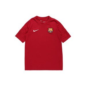 NIKE Funkční tričko 'FC Barcelona'  karmínově červené