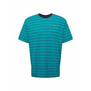 Afends T-Shirt 'Tyler'  tyrkysová / aqua modrá / námořnická modř