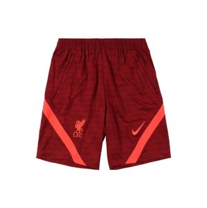NIKE Sportovní kalhoty 'Liverpool FC'  bordó / melounová