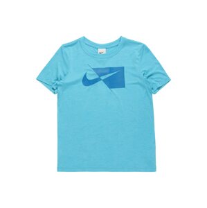 NIKE Funkční tričko  tyrkysová / marine modrá