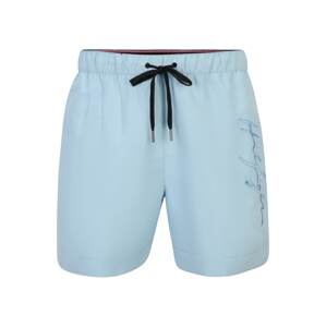 Tommy Hilfiger Underwear Plavecké šortky  světlemodrá / námořnická modř / bílá / červená