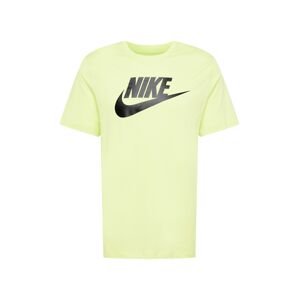 Nike Sportswear Tričko  kiwi / černá