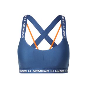 UNDER ARMOUR Sportovní podprsenka  modrá / bílá / oranžová