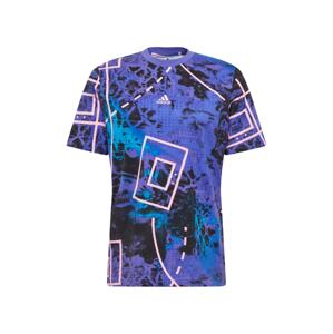 ADIDAS PERFORMANCE Funkční tričko královská modrá / světle fialová / černá