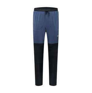 NIKE Sportovní kalhoty 'Phenom Run Division'  chladná modrá / černá