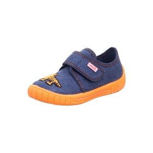 SUPERFIT Pantofle 'Bill'  modrá / jasně oranžová / růžová / červená / černá