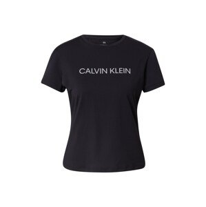 Calvin Klein Performance Funkční tričko  černá / šedá