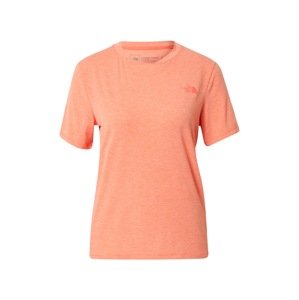 THE NORTH FACE Funkční tričko 'WANDER'  korálová / tmavě oranžová