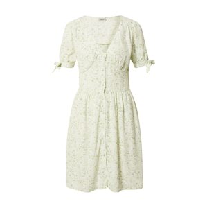 Pimkie Letní šaty 'TORI'  světle zelená / bílá