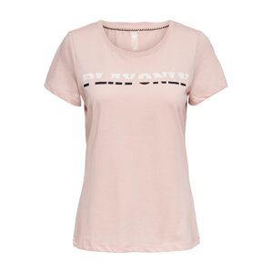 ONLY PLAY Funkční tričko 'Joo'  růžová / černá / bílá