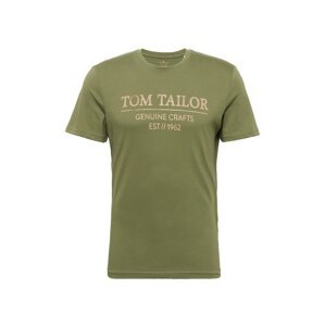 TOM TAILOR Tričko  zelená